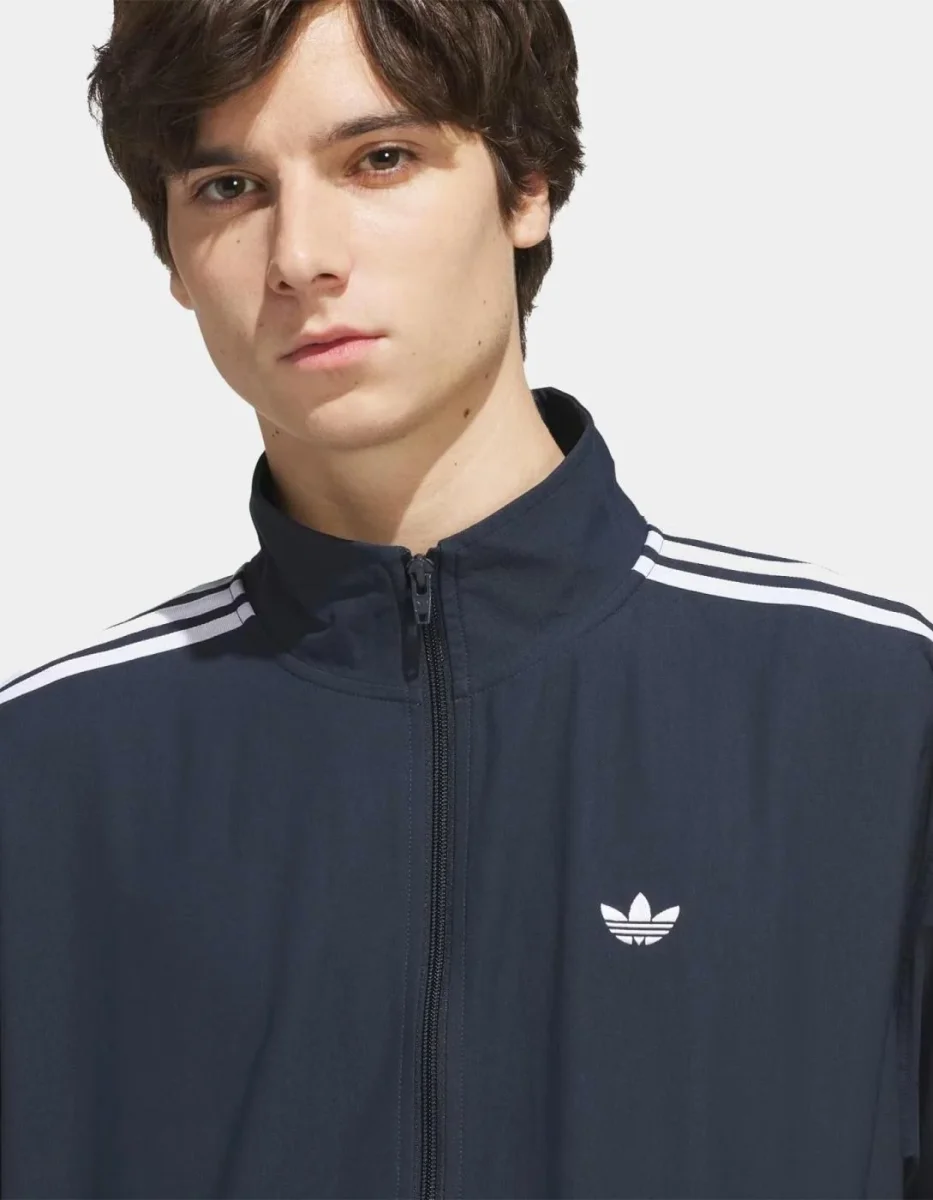 Chaqueta ADIDAS SUPERFIRE TK - Aurora Ink/White - Imagen 9