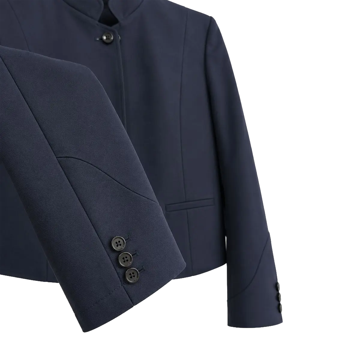 Chaqueta Huasa Tradicional Azul Marino - Imagen 3