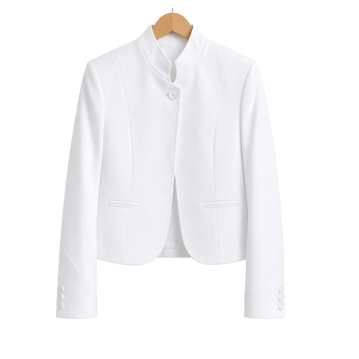 Chaqueta Huasa Tradicional Blanca - Imagen 2