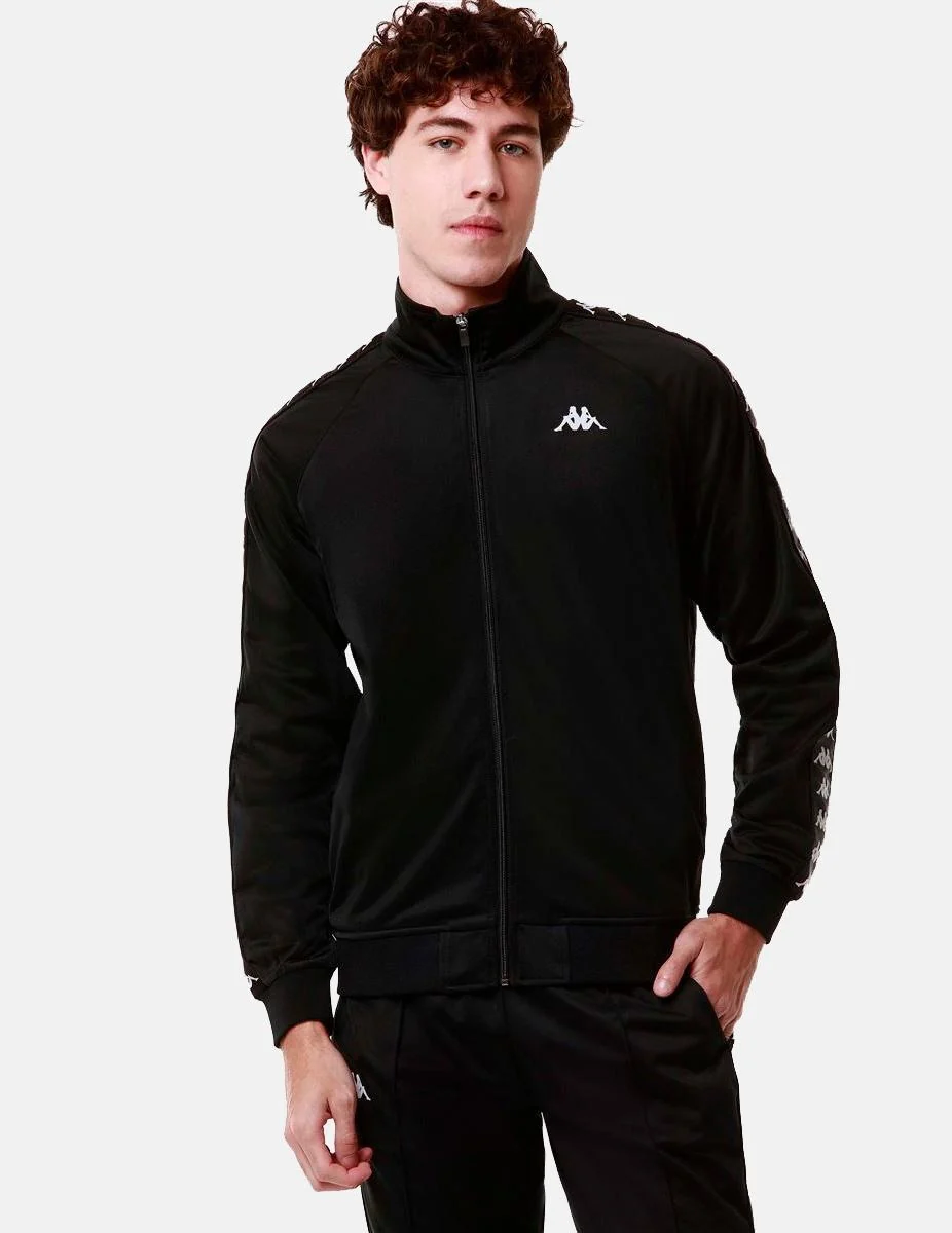 Chaqueta KAPPA ANNISTON SLIM - Black/White - Imagen 2