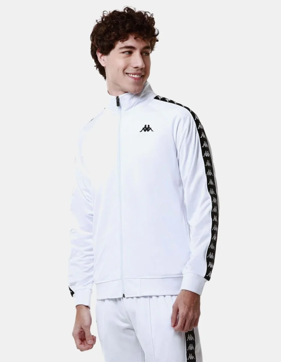 Chaqueta KAPPA ANNISTON SLIM - White/Black - Imagen 2