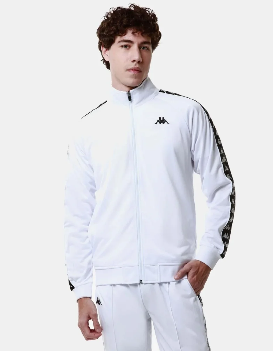 Chaqueta KAPPA ANNISTON SLIM - White/Black - Imagen 3