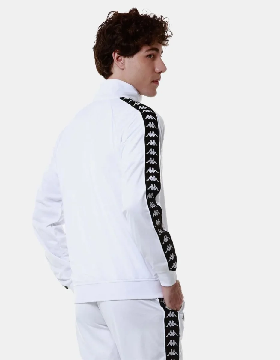 Chaqueta KAPPA ANNISTON SLIM - White/Black - Imagen 4