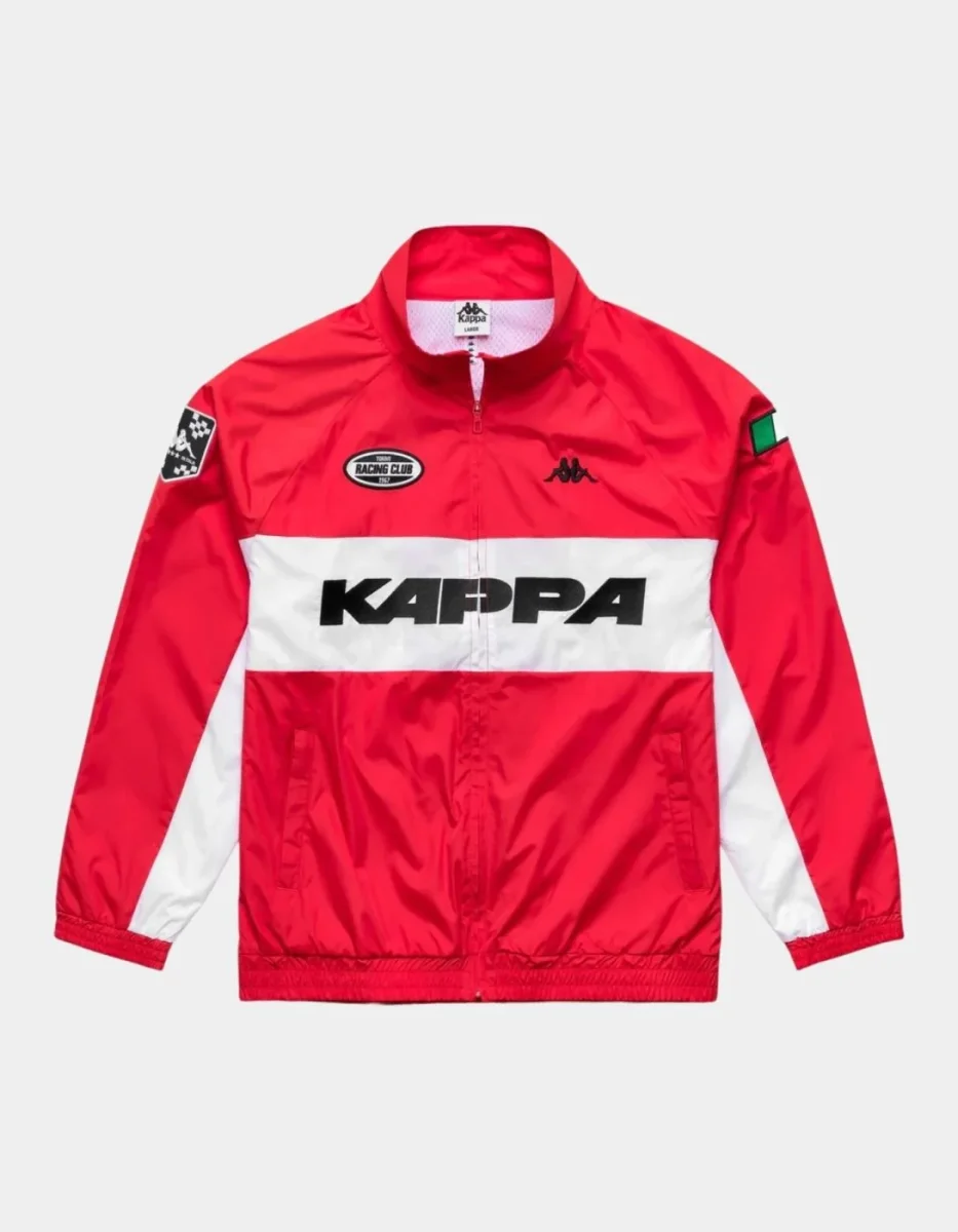 Chaqueta KAPPA AUTHENTIC SULLIX - Red Md Coral/White/Bla - Imagen 5