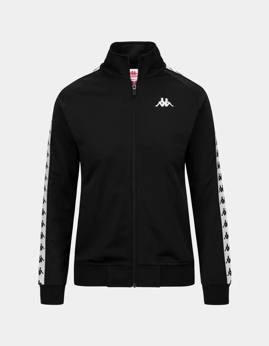 Chaqueta KAPPA WANNISTON SLIM - Black/White/Black - Imagen 2