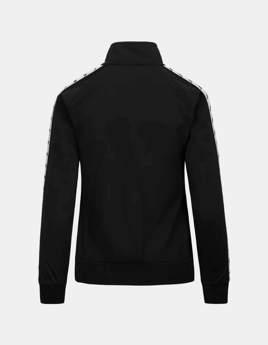 Chaqueta KAPPA WANNISTON SLIM - Black/White/Black - Imagen 3