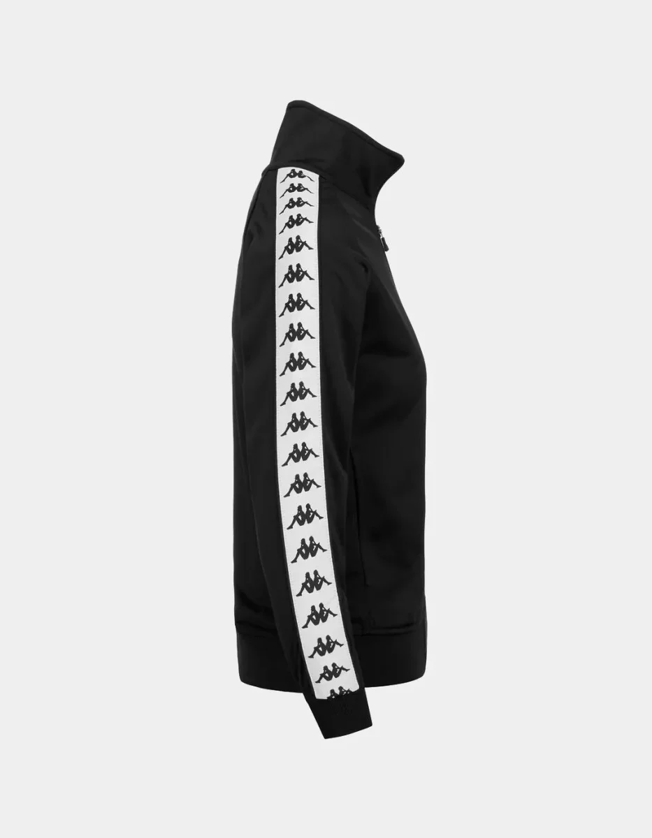 Chaqueta KAPPA WANNISTON SLIM - Black/White/Black - Imagen 4