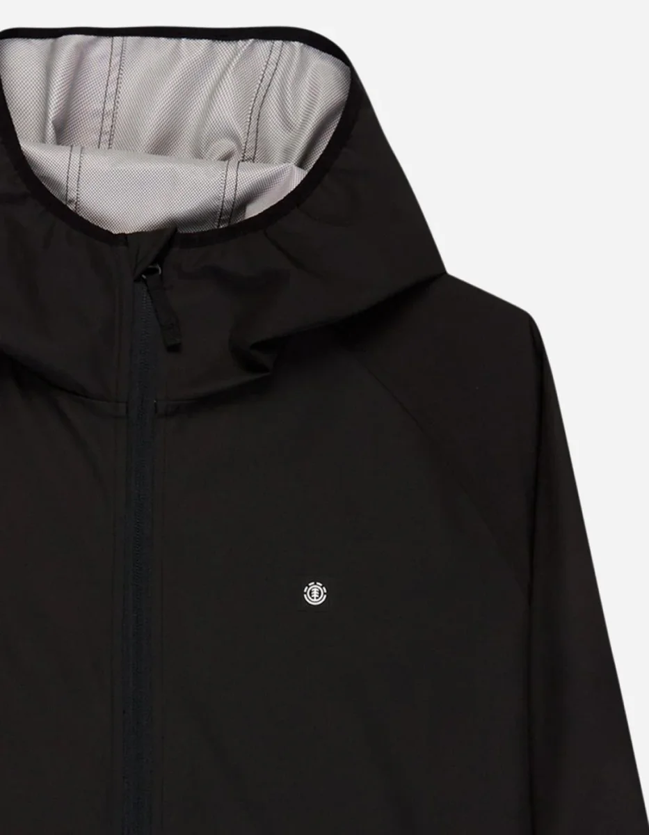 Chubasquero ELEMENT ALDER 2.0 TRAVEL - Flint Black - Imagen 4