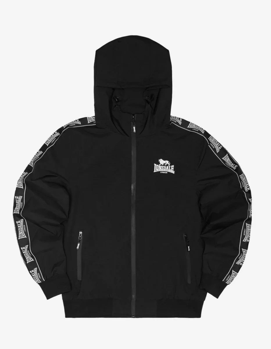 Chubasquero LONSDALE OUSTON - Black/White - Imagen 7