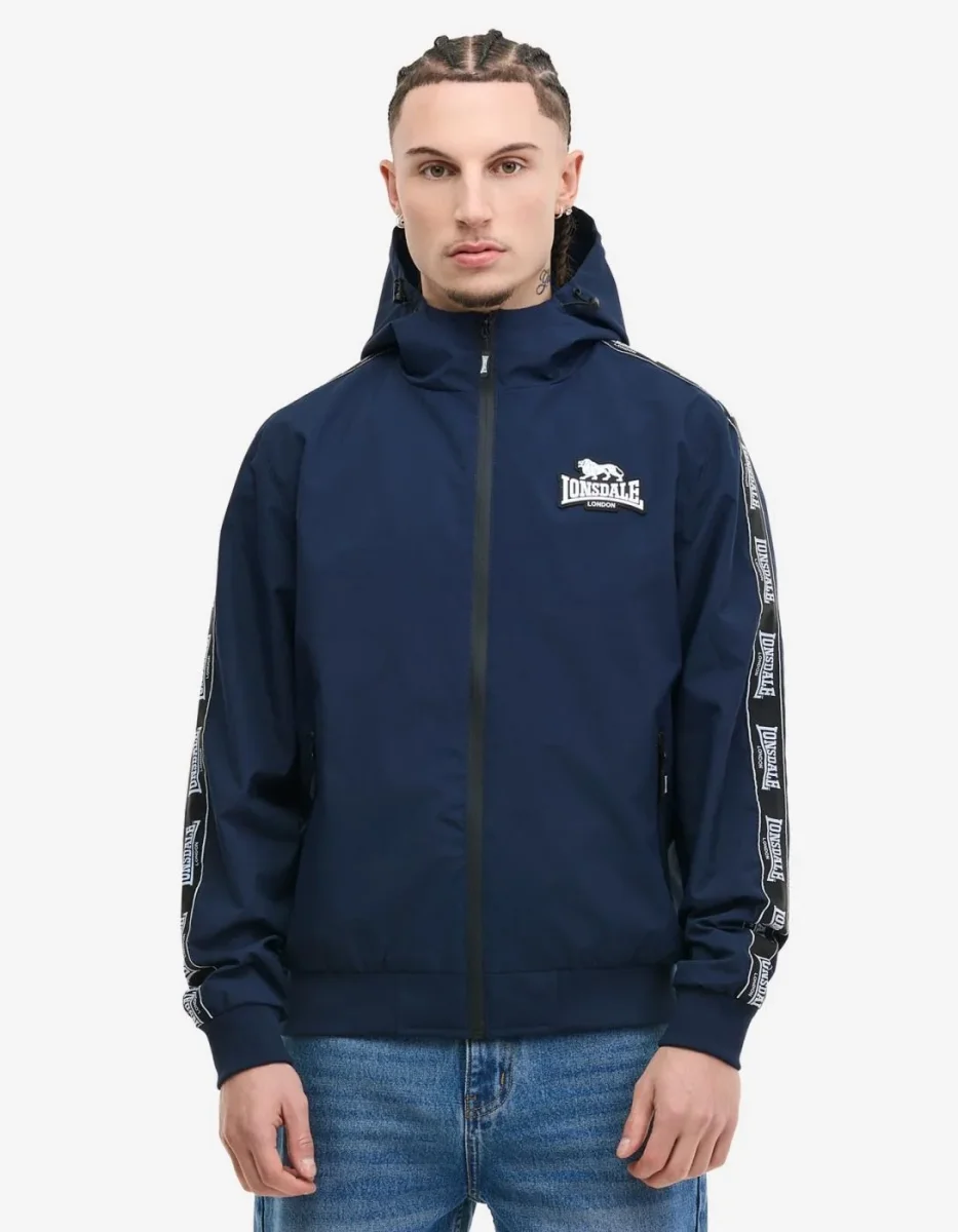 Chubasquero LONSDALE OUSTON - Navy/Black/White - Imagen 2