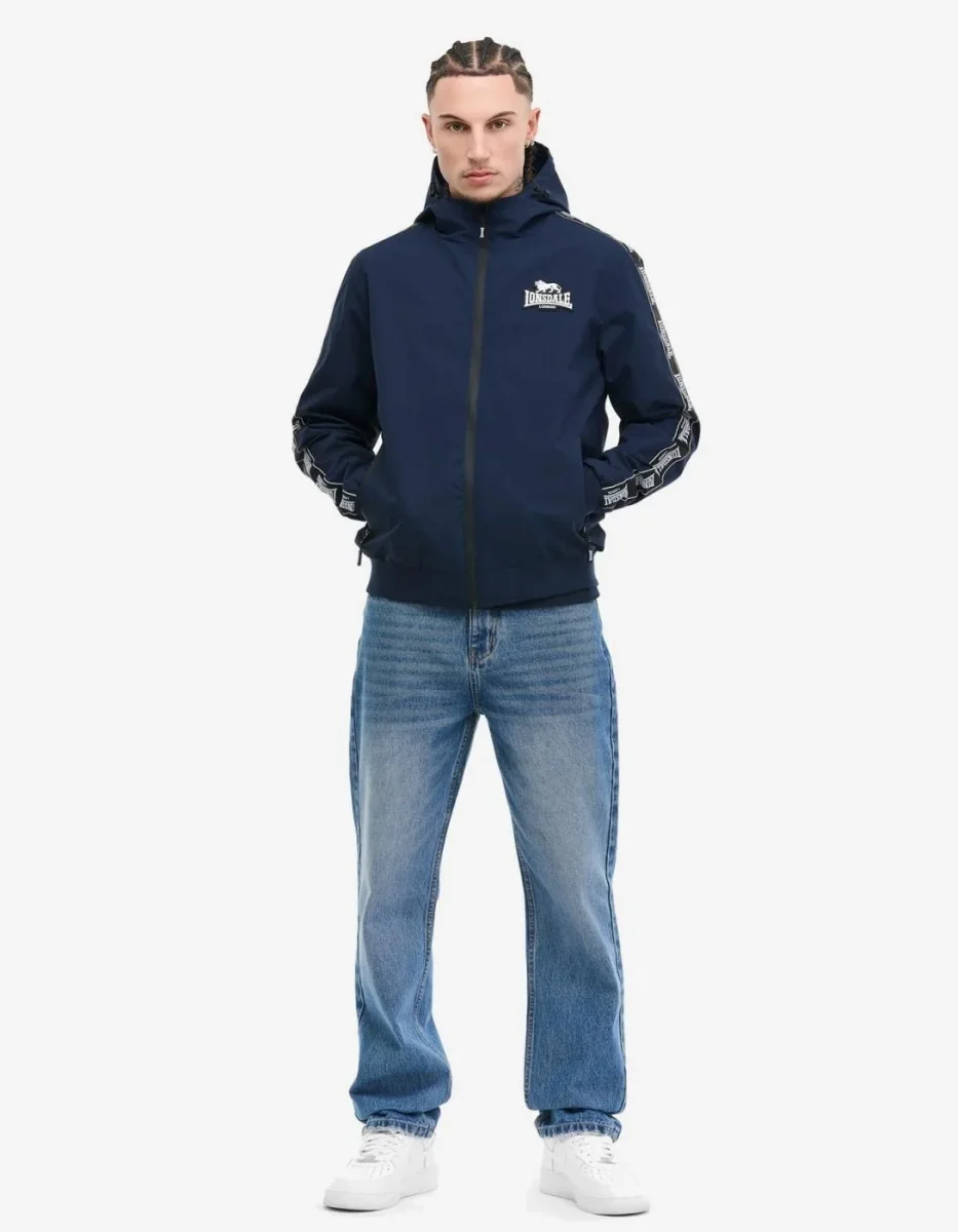 Chubasquero LONSDALE OUSTON - Navy/Black/White - Imagen 5