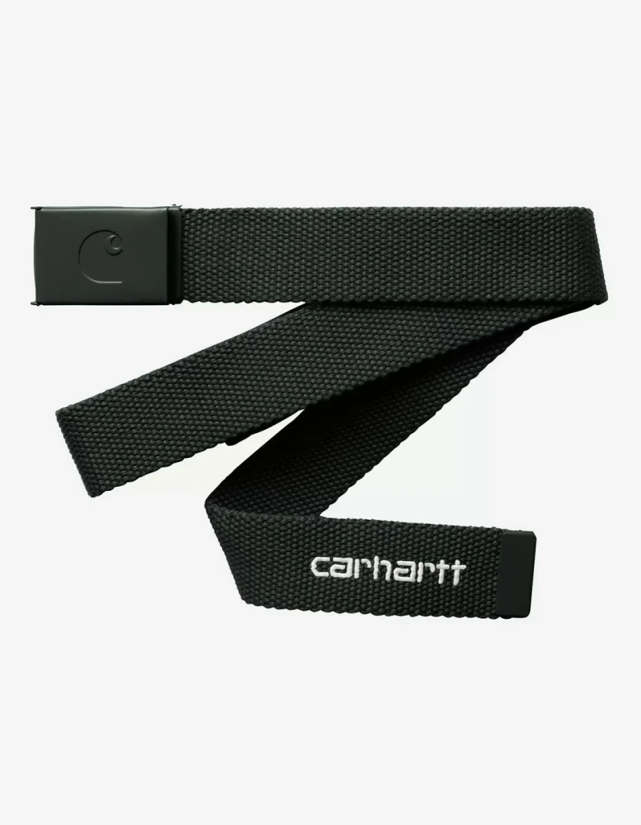Cinturón CARHARTT WIP C-LOGO TONAL - Raven /White