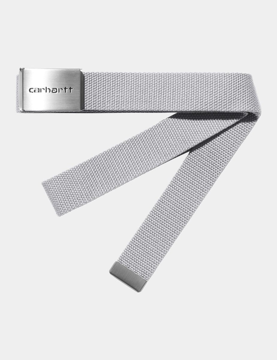 Cinturón CARHARTT WIP`CLIP CHROME- Sonic Silver - Imagen 2