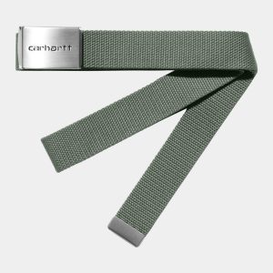 Cinturón CARHARTT WIP CLIP CHROME - Park