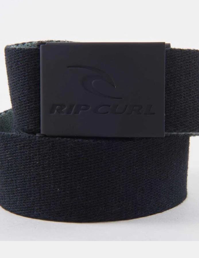 Cinturón RIP CURL SNAP REVO WEBBED - Black/Olive - Imagen 4
