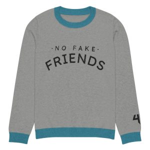 Jersey de punto con cuello redondo