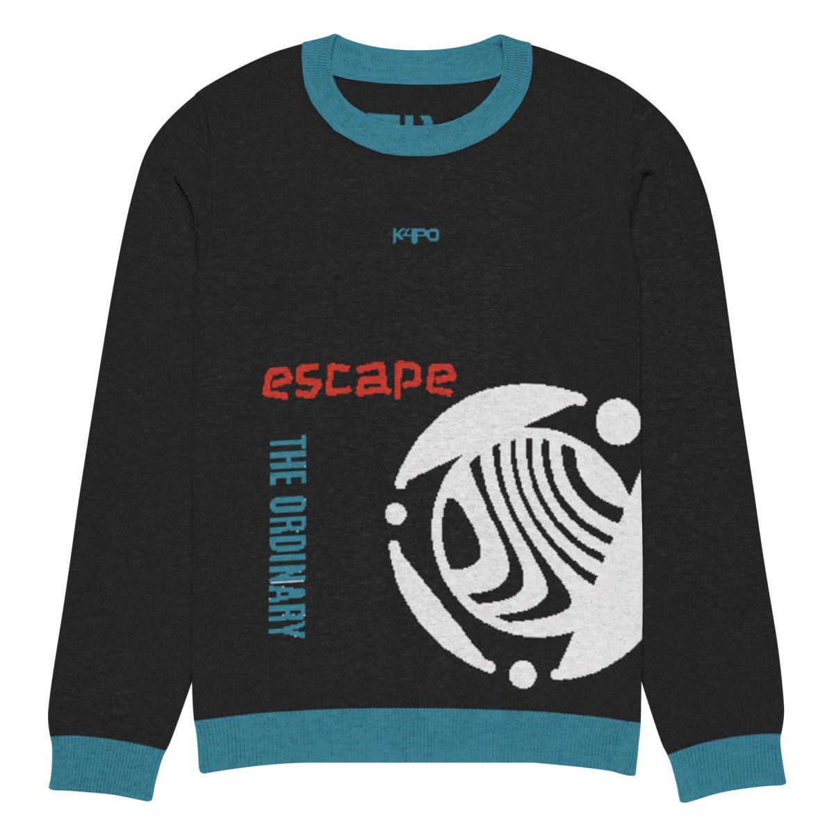 Jersey de punto con cuello redondo