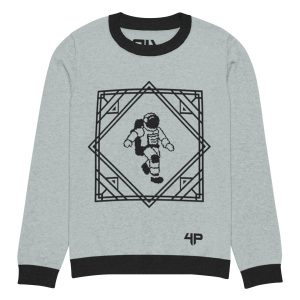 Jersey de punto con cuello redondo