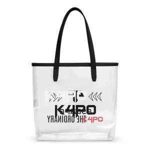 Clear tote bag