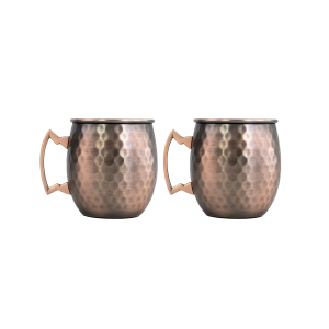 Copper Mug Set Wayu para Cócteles y Bebidas Frías
