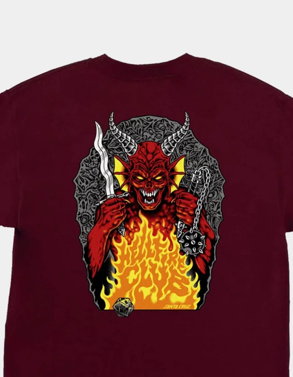 Cta. SANTA CRUZ X STRANGER THINGS HELLFIRE PIT - M - Imagen 4