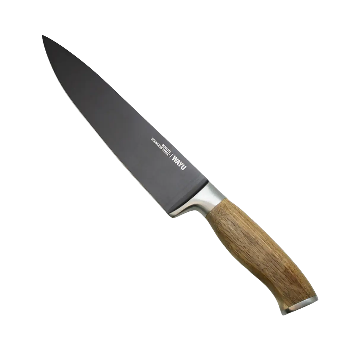 Cuchillo Wayu Multifuncional con Mango de Madera Acacia - Imagen 2