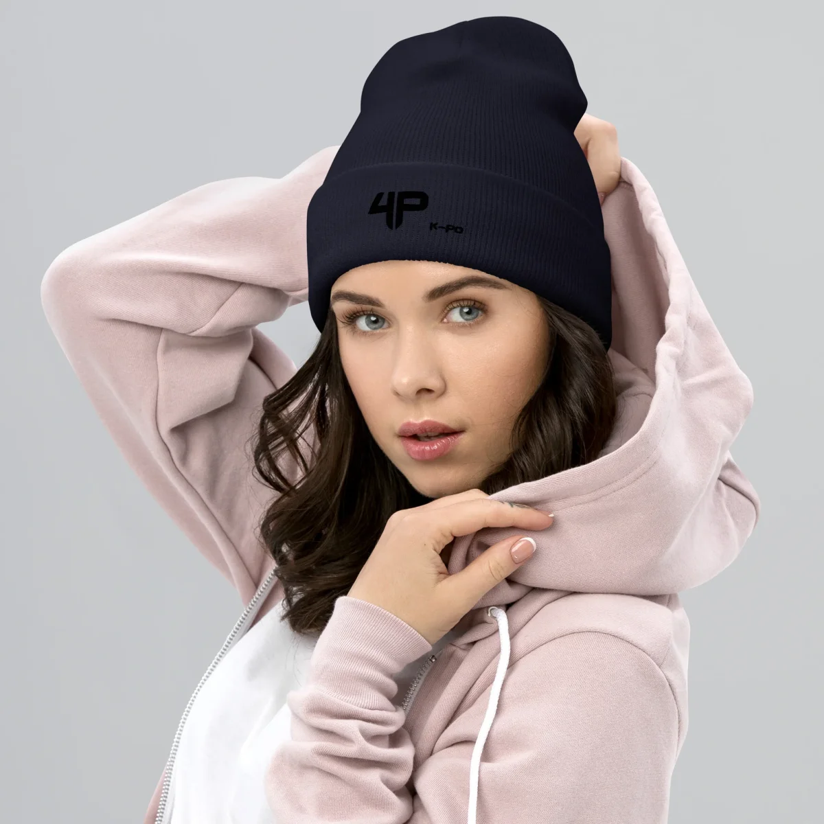 Gorro con borde vuelto - Imagen 4
