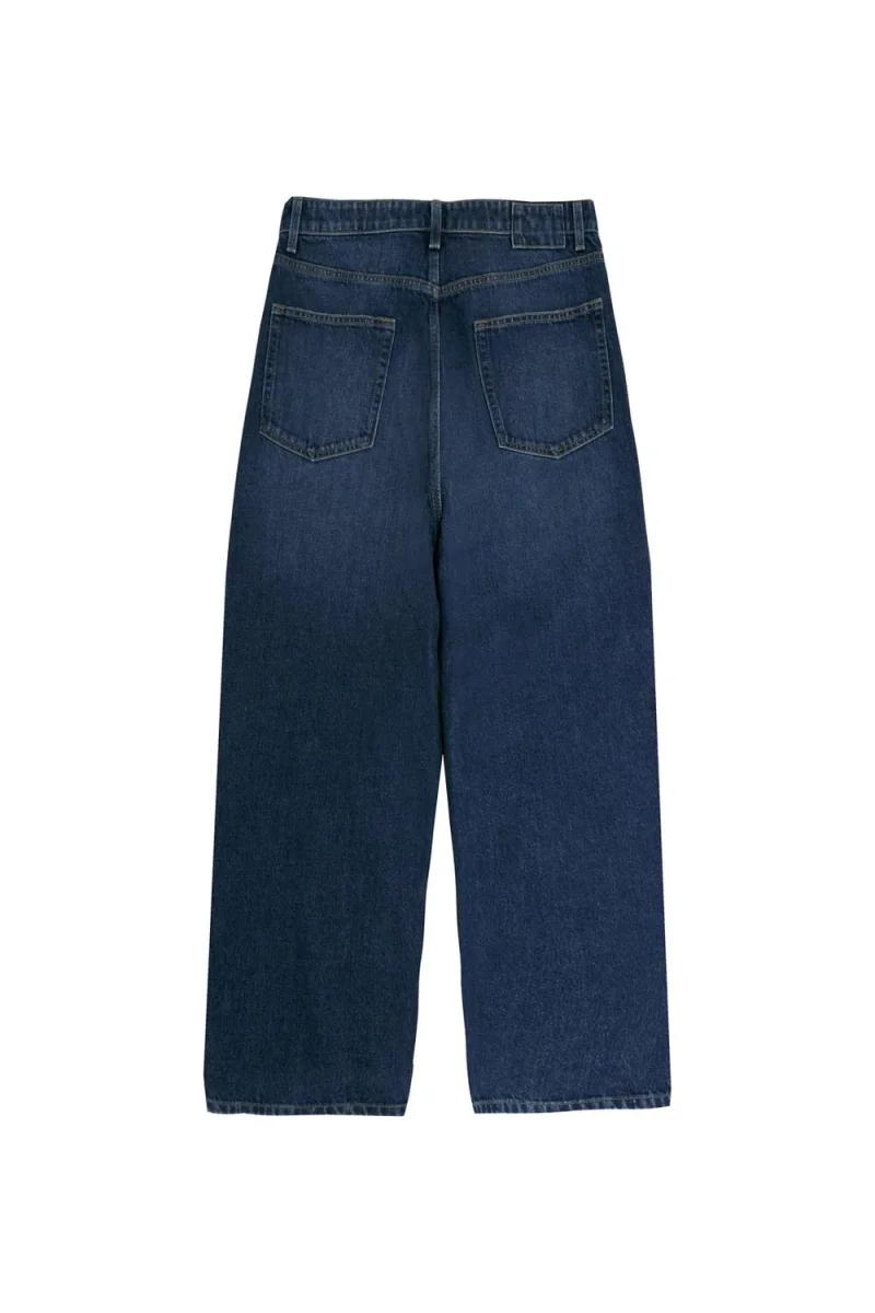 JEAN BAGGY LOOSE BMK-Dark Blue Denim - Imagen 6