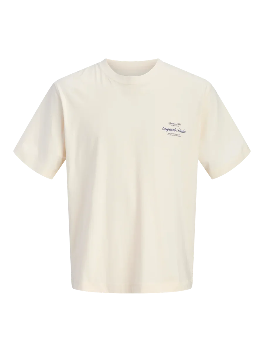CAMISETA RELAXED BORDADA NORREBRO JNR - Antique White Print:AW 26 - Imagen 6