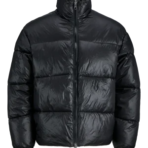 CAMPERA PUFFER DE NYLON COVER - Black