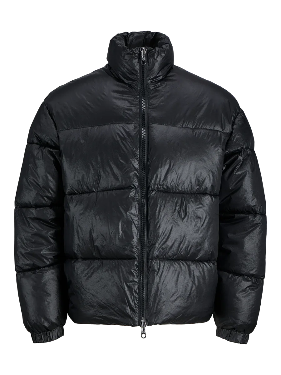 CAMPERA PUFFER DE NYLON COVER - Black - Imagen 2