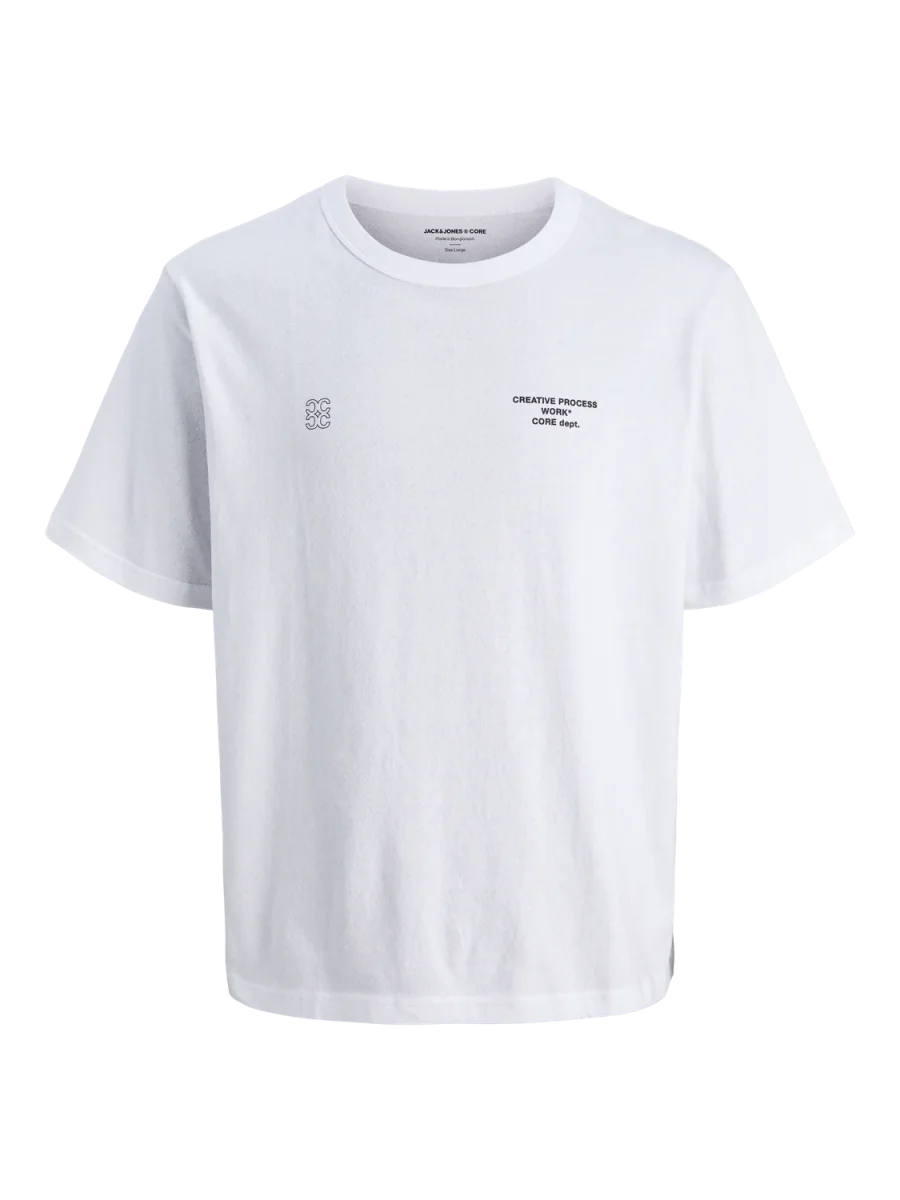 CAMISETA RELAXED MOTION - Bright White
