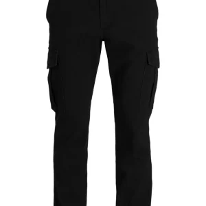 PANTALÓN CARGO SLIM TIRO MEDIO JOE - Black