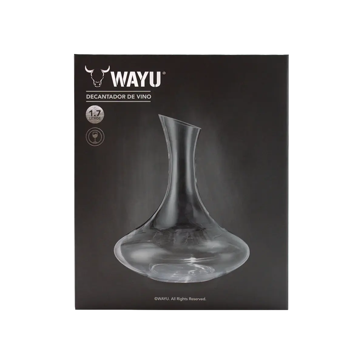 Decantador de Vino Wayu 1,7 Litros - Imagen 5