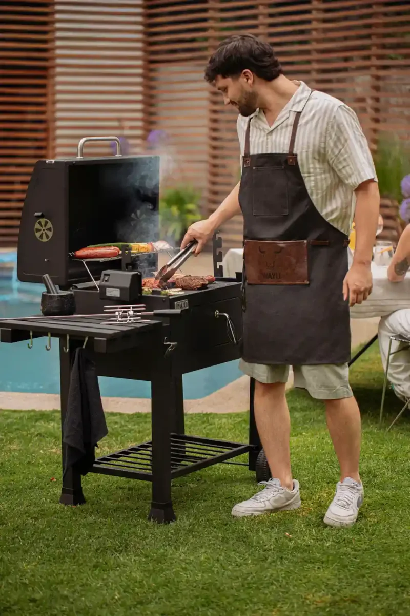 Delantal Ajustable Wayu para Parrilla y Cocina - Imagen 3