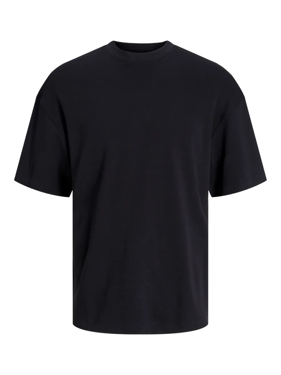 CAMISETA LOOSE BÁSICA URBAN - Black - Imagen 2