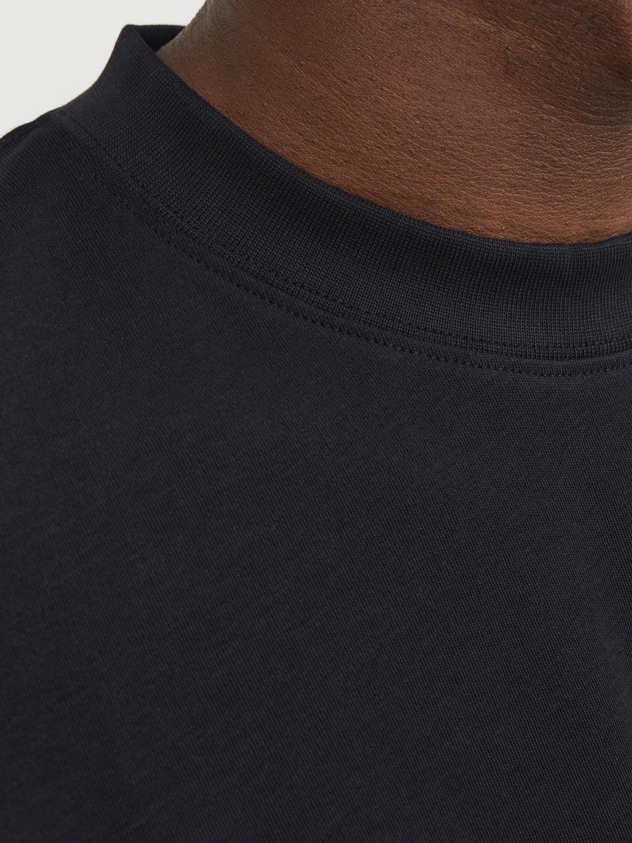 CAMISETA LOOSE BÁSICA URBAN - Black - Imagen 3