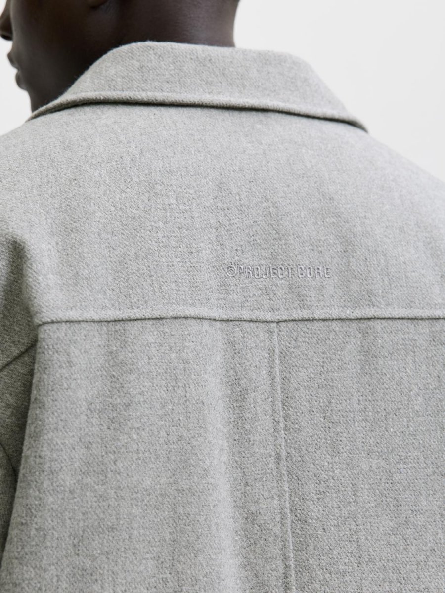 CAMPERA BOMBER COVER - Grey Melange - Imagen 8