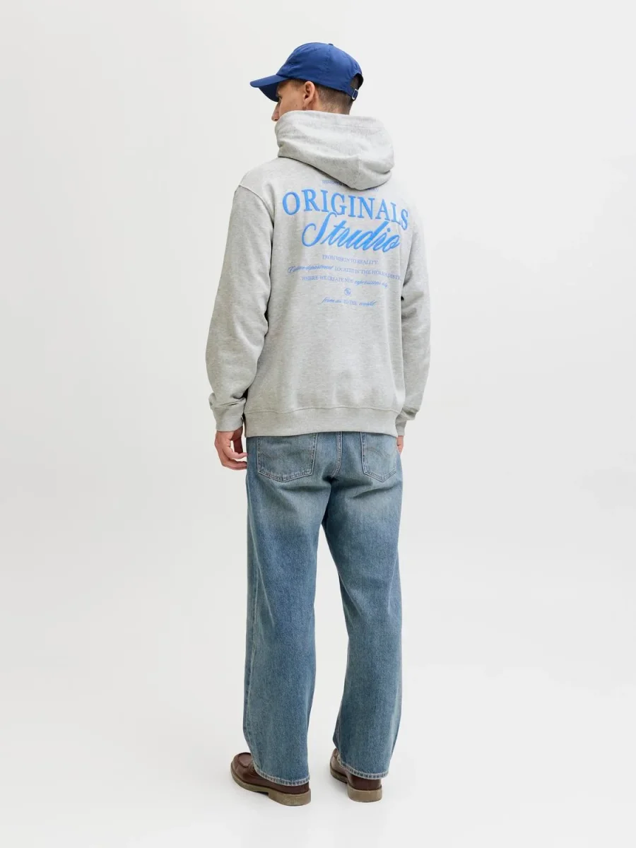 CANGURO LOOSE ESTAMPADO NORREBRO - White Melange Detail:SS26 - Imagen 5