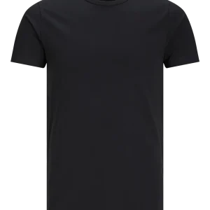 CAMISETA AJUSTADA MANGA CORTA BASIC - Black