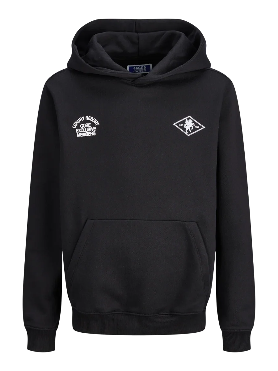 CANGURO LOOSE ESTAMPADO REST JNR - Black