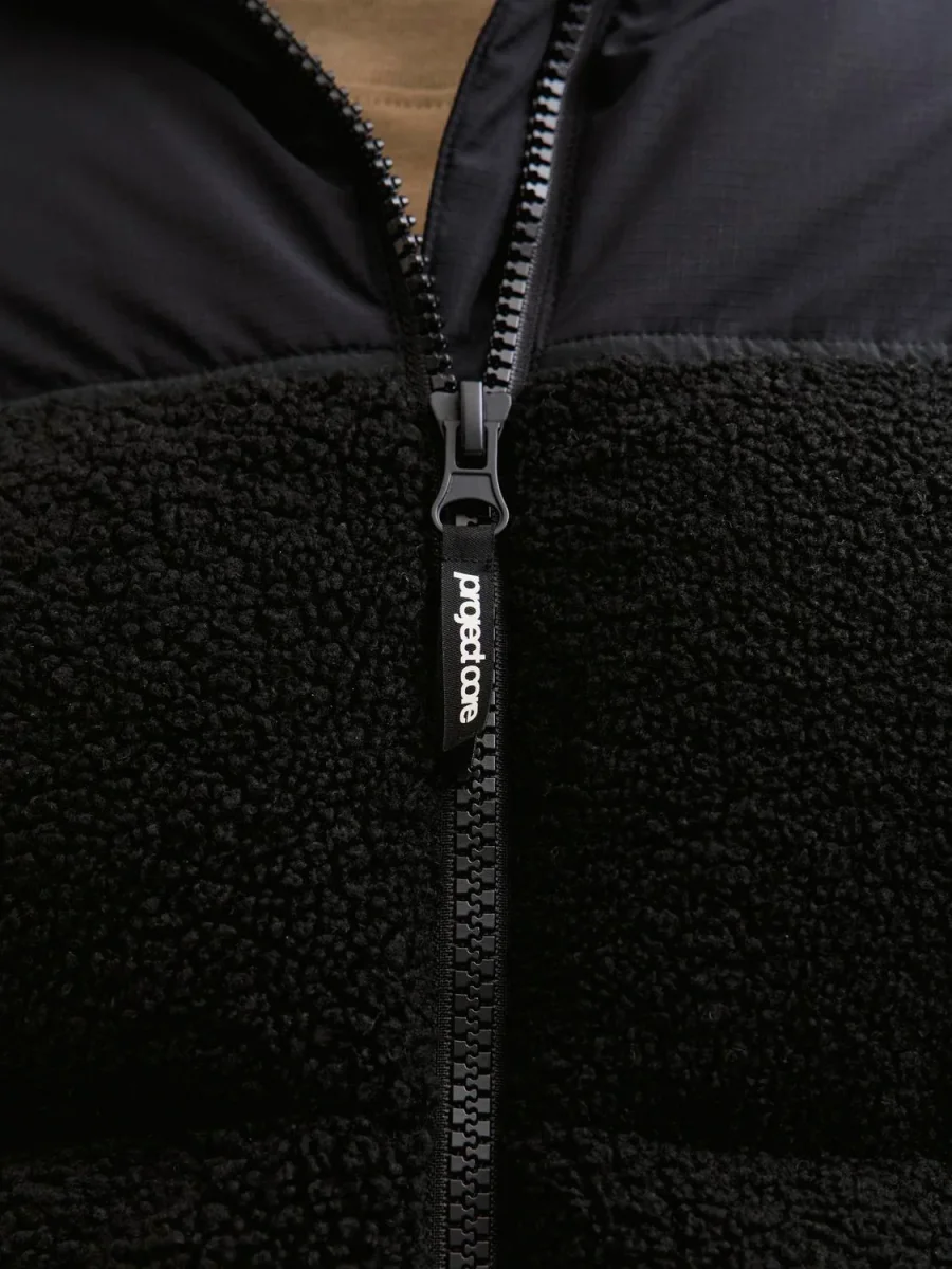 CAMPERA PUFFER FLARE - Black - Imagen 7