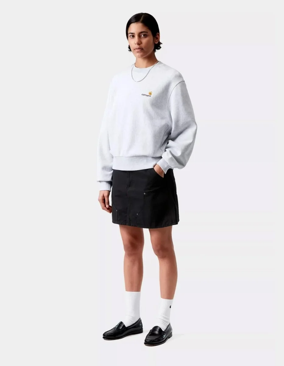 Falda CARHARTT WIP W' MAEVE DOUBLE KNEE - Black - Imagen 3