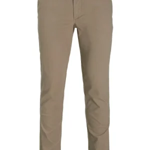 PANTALÓN CHINO SLIM TIRO MEDIO MARCO - Beige