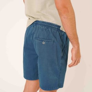 Bermudas de Popelín - Azul Pacífico
