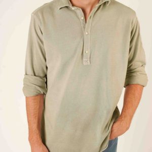 Polera de Piqué - Verde Claro