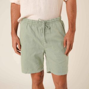 Bermudas de Lino - Piedra