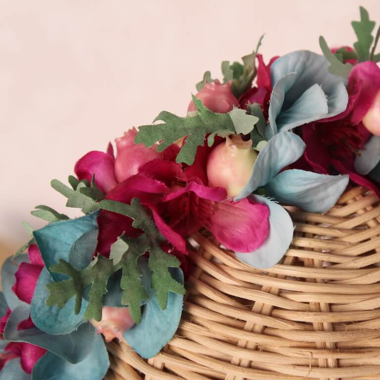 Diadema de flores florecer - Imagen 3