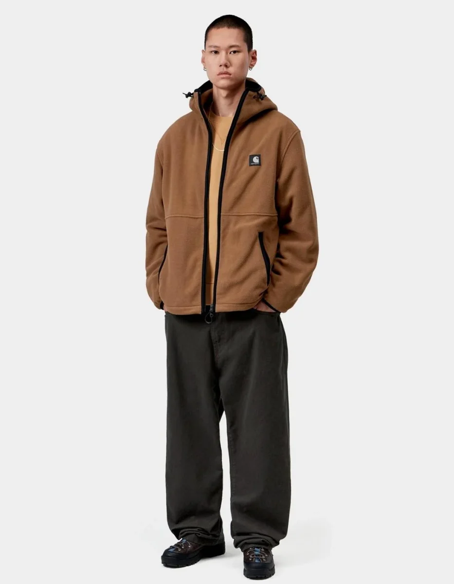 Forro Polar CARHARTT WIP BLEVIN LINER - WIP H Brown - Imagen 6
