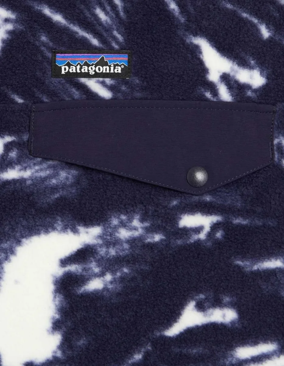 Forro Polar PATAGONIA LW SYNCH SNAP - Sunken Blue - Imagen 4